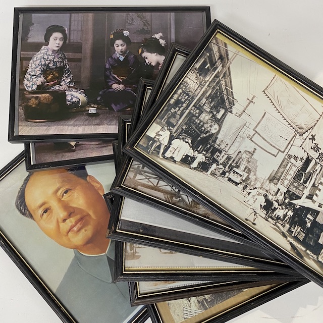 ARTWORK, Asian Photo Print Frame Vintage A4